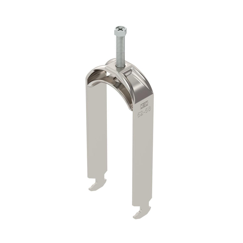 OBO Bettermann - Bügelschelle BS-H2-M-58 A2 2-fach − 25 Stück