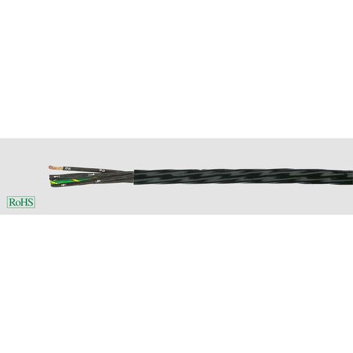 Klimaprime - Energiekabel < 1 kV, für ortsveränderlichen Einsatz HEL HELUFLON-FEP-6Y 3G1 HELUFLON-FEP-6Y3G1 SW FEP-Einzelader