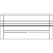 Elsta Mosdorfer - Sockel/Sockelelement (Schaltschrank) Sockelverlängerung SV6 1413.1 500/320 RAL 7035