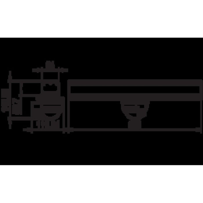Ridi-Leuchten - Bussystem-Bewegungsmelder Moduleinsatz Master-Sensor VL2MF-S500#2500025SW DALI-2, sw  − 1 Stück
