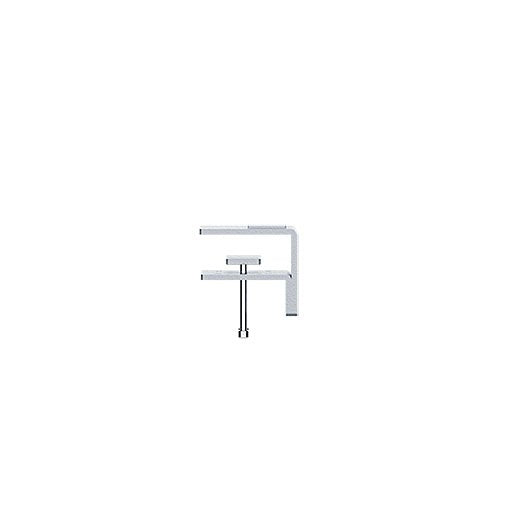 Zumtobel Group - Mechanisches Zubehör/Ersatzteile für Leuchten Tischhalterung kurz ARTELEA SI #42190098 silber