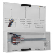 GSAB Elektrotechnik - Zubehör/Ersatzteile für Säule (Schaltschrank) Zählerwechselplatte 99.00.924.3 Bayernwerk