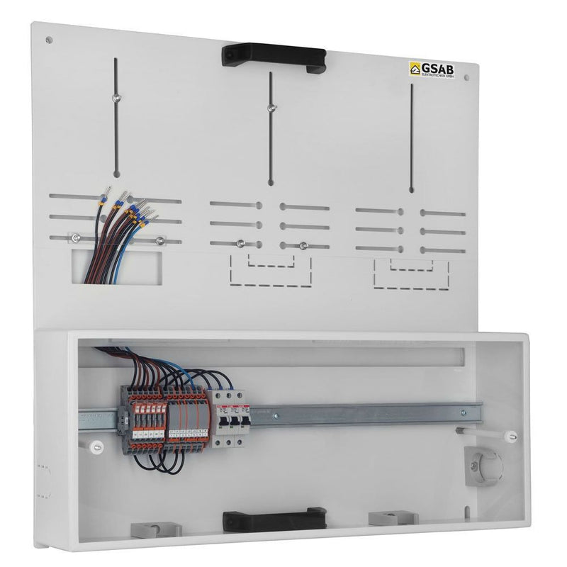 GSAB Elektrotechnik - Zubehör/Ersatzteile für Säule (Schaltschrank) Zählerwechselplatte 99.00.924.3 Bayernwerk