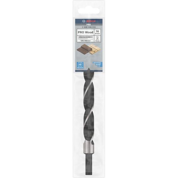 Bosch - Bohrer PRO Wood Holzspiralbohrer, 2608596313 16 x 120 x 160 mm