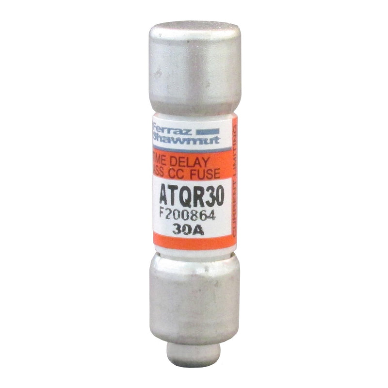 Mersen - Zylindrische Sicherung Sicherungseinsatz Class CC ATQR30 T ATQR 10x38 30A − 10 Stück