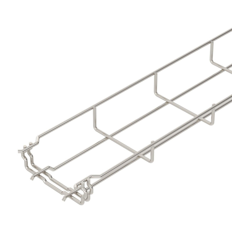 OBO Bettermann - Gitterrinne GRM 35 100 A2 35x100x3000mm − 3 Meter