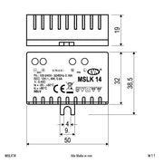 EVN Lichttechnik - LED-Betriebsgerät LED-Netzgerät MSLK 14 12V 0,1-6W