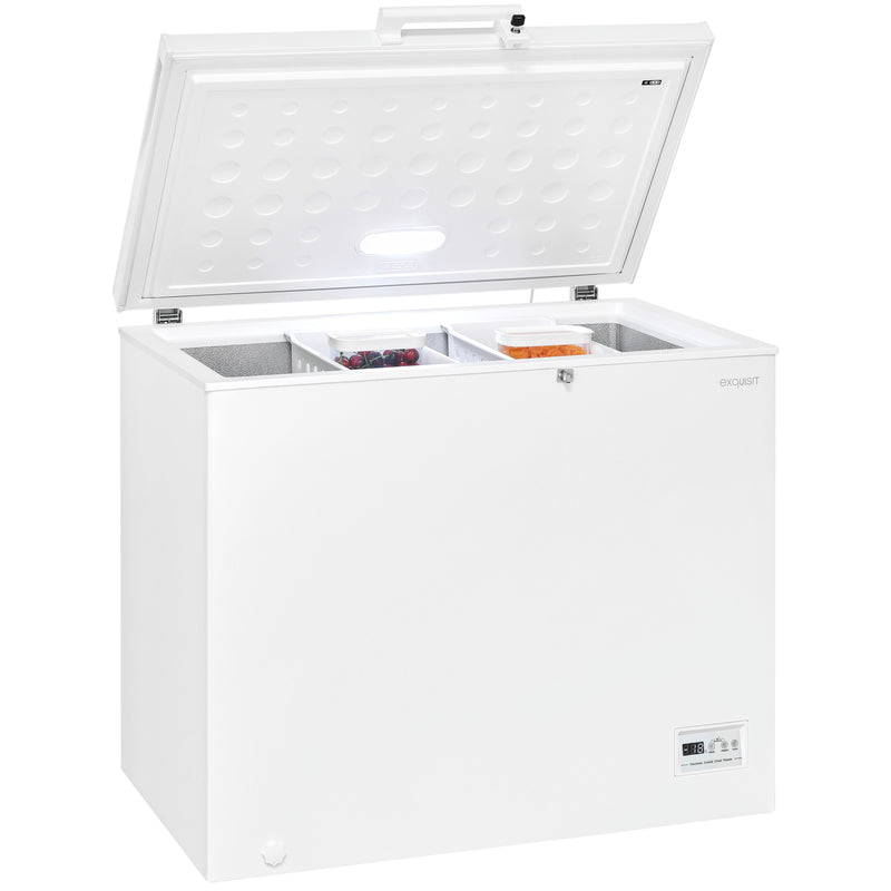 EXQUISIT - Gefriergerät Gefriertruhe GT250-HE-040D ws 254l