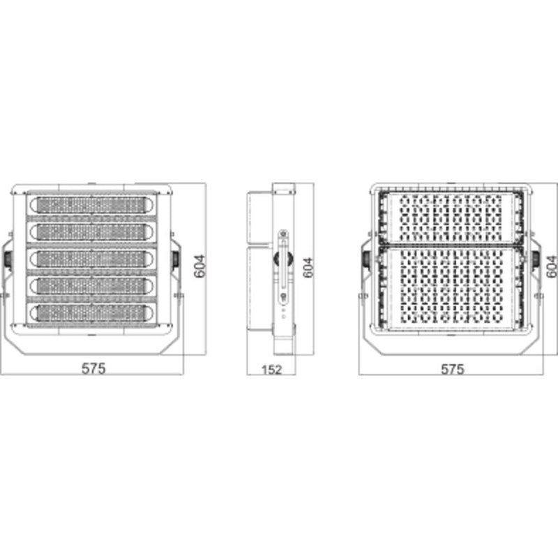 Ledvance - Downlight/Strahler/Flutlicht LED-Scheinwerfer ECOHPFL500W840W67500 4000K