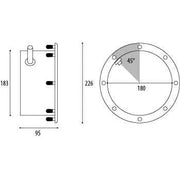 Wibre - Mechanisches Zubehör/Ersatzteile für Leuchten Einbautopf 4.0274.00.00 f.4.0271/272/275