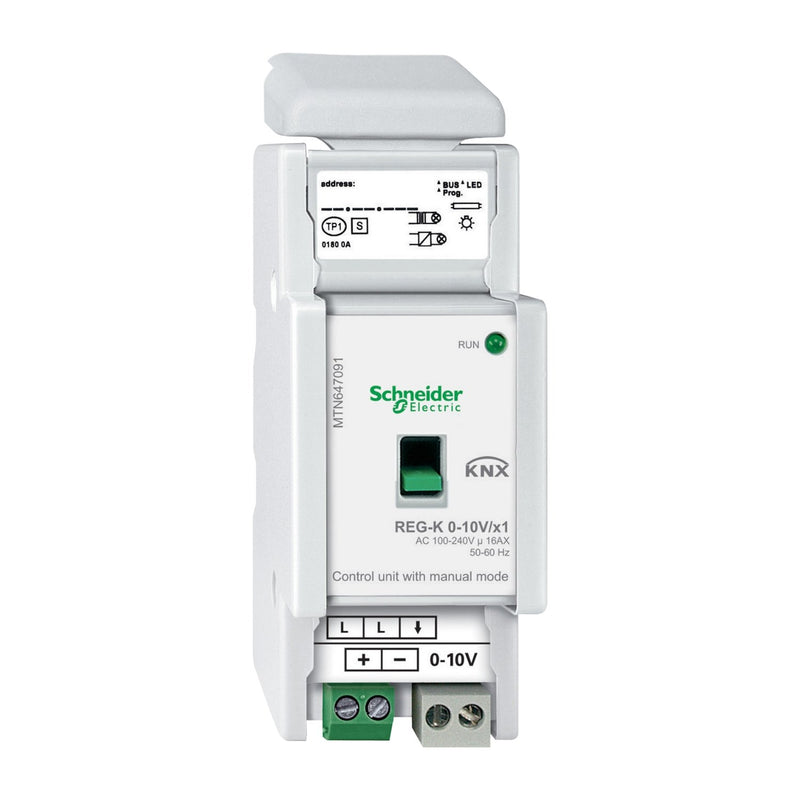 Schneider Electric - Bussystem-Lichtsteuereinheit Steuereinheit MTN647091 0-10 V REG-K/1fach − 1 Stück