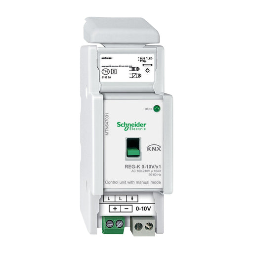 Schneider Electric - Bussystem-Lichtsteuereinheit Steuereinheit MTN647091 0-10 V REG-K/1fach − 1 Stück
