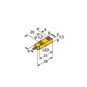 Turck - Induktiver Näherungsschalter Sensor BI2-Q5.5-AP6X induktiv
