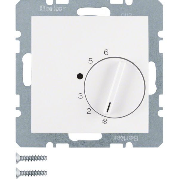 Berker - Raumthermostat Raumtemperaturregler 20268989 mit Wechsler