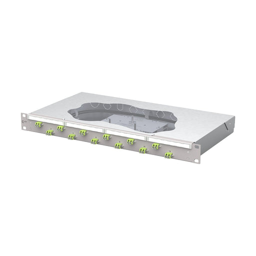Metz Connect - Patchpanel LWL Patchfeld splice 1504587M12-F 12xLC-D OM5 − 1 Stück