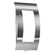 CMD Creativ - Decken-/Wandleuchte Wandleuchte 37/BM Edelstahl,E27