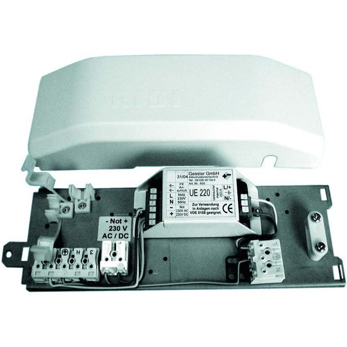 Ridi-Leuchten - Notlichtbaustein Umschaltrelais UGEBD ... -UR mit Gehäuse  − 1 Stück
