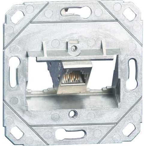 Metz Connect - Kommunikationsanschlussdose Kupfer Anschlussdose C6Amodul UP0 TN C6Amod-1UP0-180 1Port 180 UP0