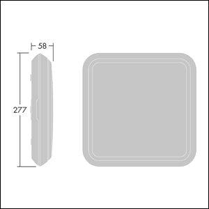 Thorn - Sicherheitsleuchte Rettungszeichenleuchte Voy Square #96635069