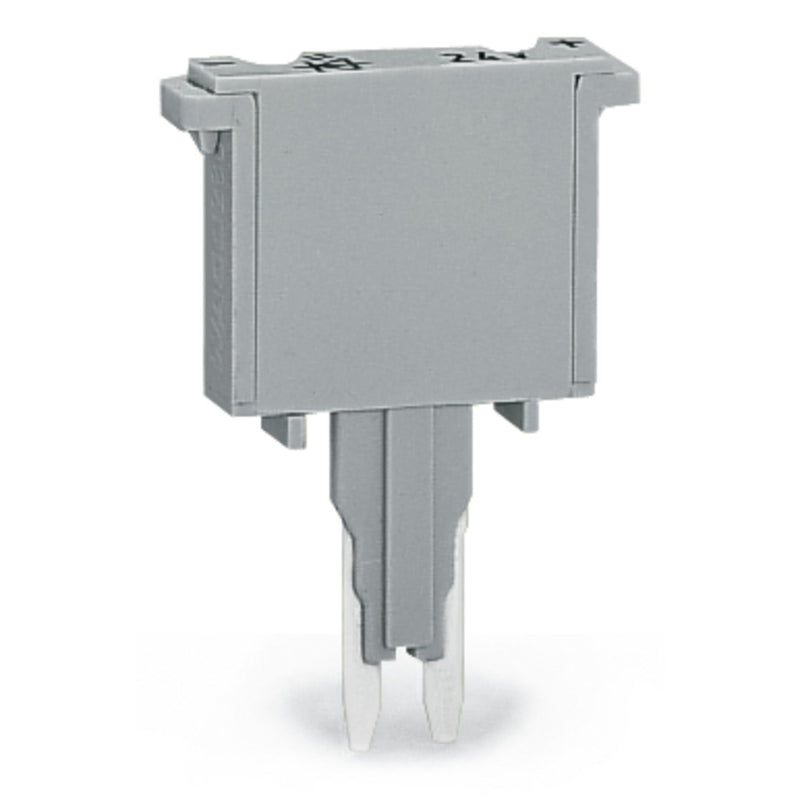 WAGO - Bauelementestecker Sicherungsstecker 280-850 250 mA FF,grau − 100 Stück