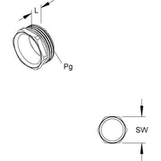 HKL - Druckschraube 880/11 − 100 Stück