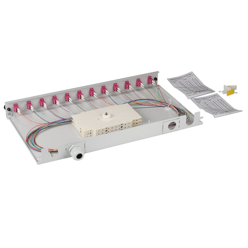 EFB-Elektronik - Patchpanel LWL Spleißbox LC 50/125µ BA71901L12OM4