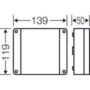 Hensel - Dose, Gehäuse für Montage auf der Wand/Decke Kabelabzweigdose DP 9220 bis 2,5qmm 3ph. 4qmm