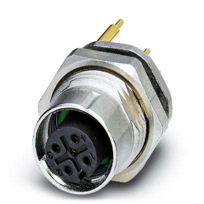 Phoenix Contact - Rundsteckverbinder, feldkonfektionierbar (Industriesteckverbinder) Einbausteckverbinder SACC-DSI-FS-#1558548 − 20 Stück