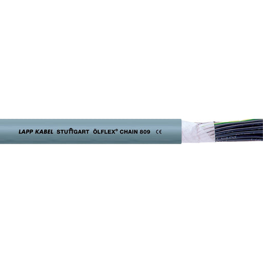 Lapp Kabel&Leitung - Energiekabel < 1 kV, für ortsveränderlichen Einsatz ÖLFLEX CHAIN 809 7G1,5 1026728