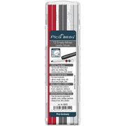 Pica-Marker - Markierungsstift BIG DRY Minen-Set 6045 (VE12) FOR ALL rt/graph/ws