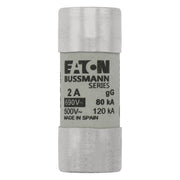 Eaton - Zylindrische Sicherung Sicherungseinsatz Nieders. CYLINDRICA#C22G2 2A AC 690V 80kA − 10 Stück