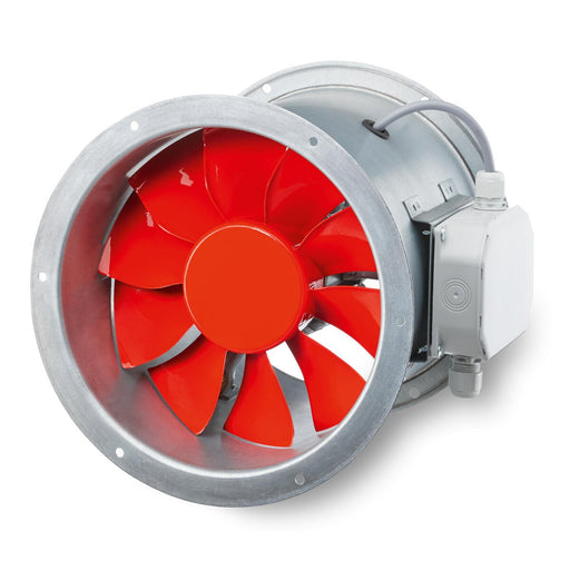 Helios Ventilatoren - Ventilator für Rohreinbau Axial-Hochleistungsvent. HRFD 500/4 TK 3-PH