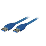 EFB-Elektronik - PC-Kabel USB3.0 HighSpeed-Kabel K5280SW.1 1,0m sw A-A St/St