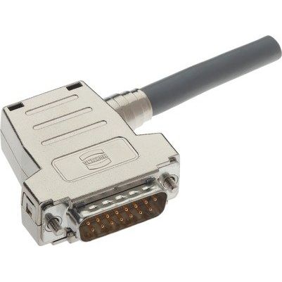Harting - D-Sub-Haube D-SUB Gehäuse 15-pol. 09670150465 metallized hood top − 10 Stück