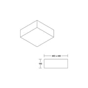 Brumberg Leuchten - Decken-/Wandleuchte Anbauleuchte 58235000 3x E27 max. 60W