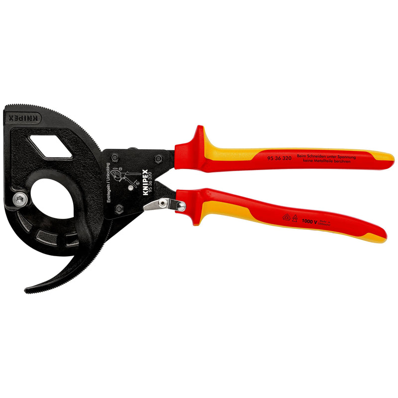 Knipex - Kabelschere Kabelschneider 95 36 320 isoliert, 320mm