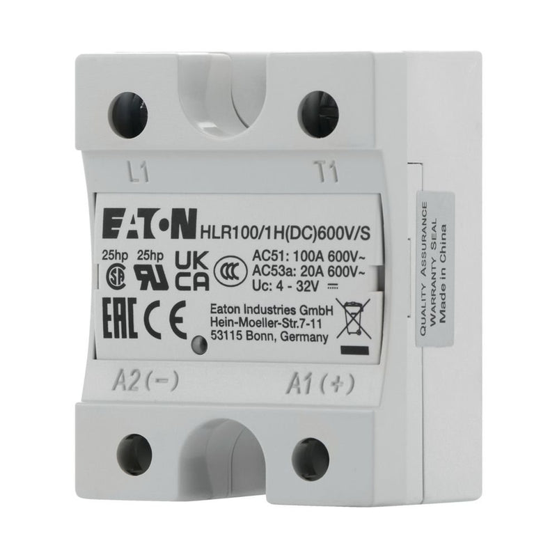 Eaton - Halbleiterrelais Halbleiterrelais, Hockey HLR100/1H(DC)600V/S Puck, 1-phasig, 100