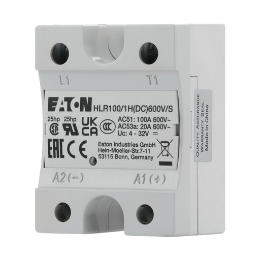 Eaton - Halbleiterrelais Halbleiterrelais, Hockey HLR100/1H(DC)600V/S Puck, 1-phasig, 100
