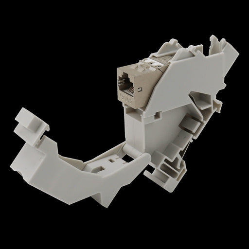 Televes - Modularer Steckverbinder RJ45-Buchse CAT6AB-DIN CAT6ABDIN Hutschinenm.,FTP − 1 Stück by Televes
