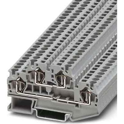 Phoenix Contact - Durchgangs-Reihenklemme Klemme STTB 4 0,08-6qmm B=6,2mm gr − 50 Stück