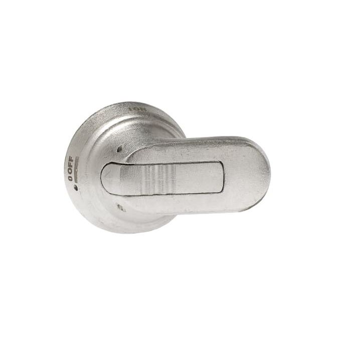ABB Stotz S&J - Handgriff für Schaltgeräte Edelstahlgriff OHM65L6 65mm Wellen- 6mm
