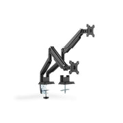 DIGITUS - Halterung für Audio-/Videosysteme Dual Monitorhalter DA-90395 2x 9 kg, sw