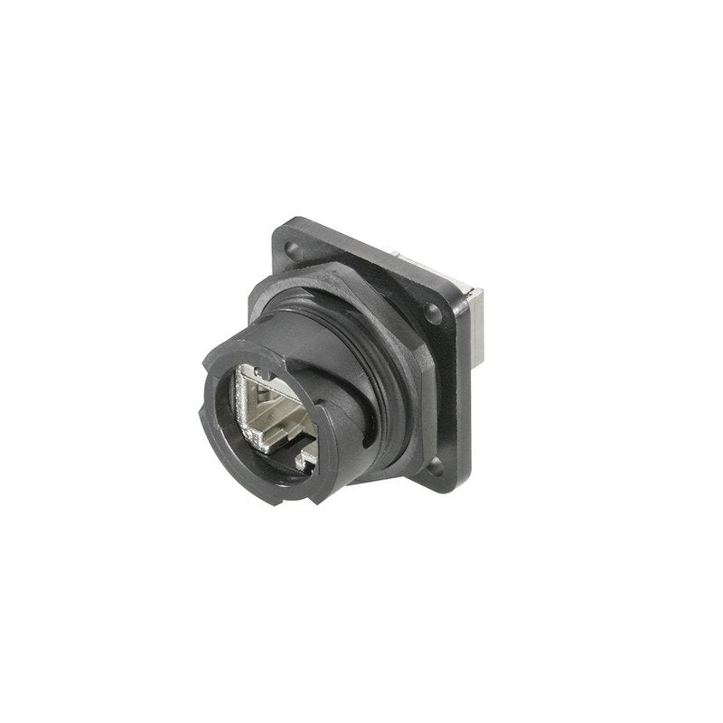 Weidmüller - Modularer Steckverbinder Flansch IE-BS-V01P-RJ45-C − 10 Stück