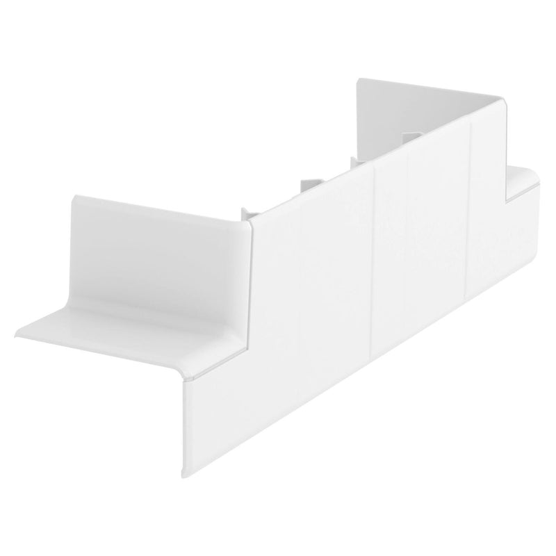 OBO Bettermann - T-Stück für Geräteeinbaukanal T-Stück Adapter GK-TR53165RW für Rapid 45-2 165