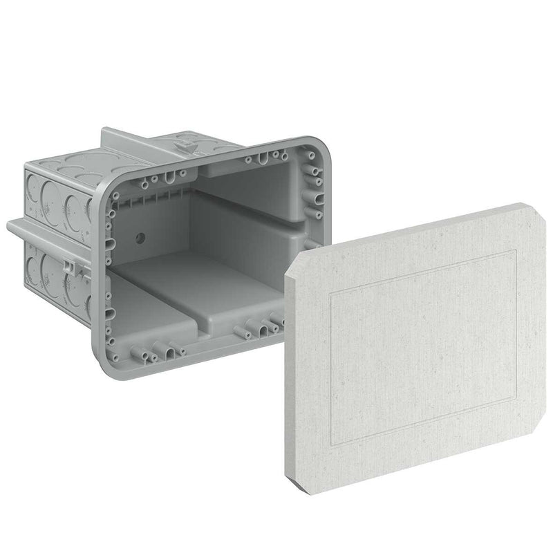 Kaiser - Dose, Gehäuse für Montage in der Wand/Decke Einbaugehäuse 1298-38 universal − 10 Stück