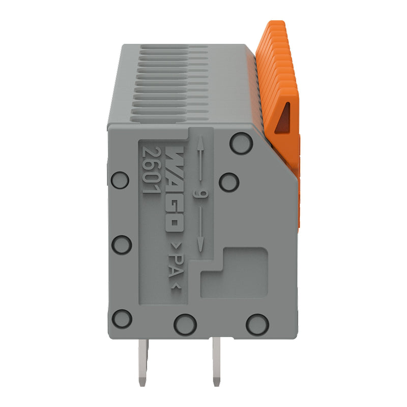 WAGO - Leiterplattenklemme Leiterplattenklemme,Hebel 2601-3124 1,5mm²,gr − 20 Stück