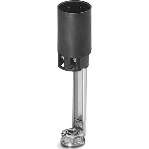 Houben - Lampenfassung Fassung E14 f.Kerzen 109815 sw,100mm,M10x1