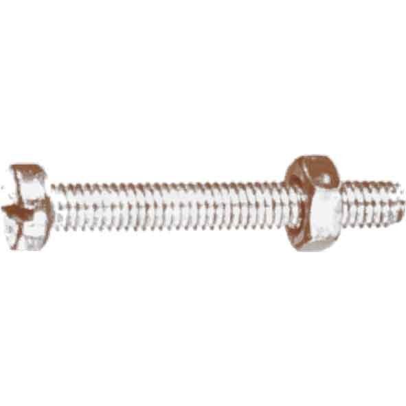 Dresselhaus - Maschinenschraube/Bolzen Schraube 4312/001/53 3x10 VE25 − 25 Stück