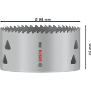 Bosch - Lochsäge PRO Multi Material 2608901533 Lochsäge 98 mm mit
