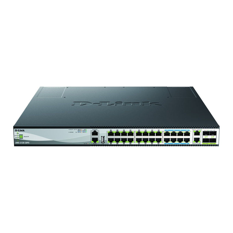 DLink - Netzwerk Switch 24 x 100/1000/2500BASE-T DMS-3130-30TS/E Layer 3 Stackable Ma
